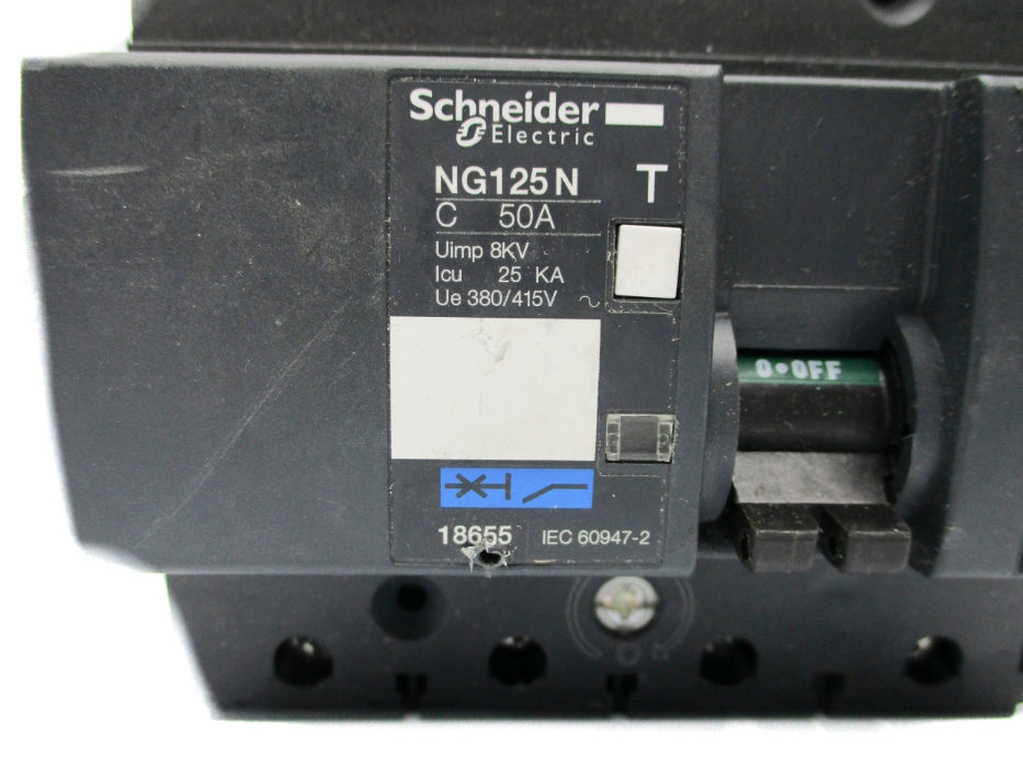 SCHNEIDER ELECTRIC 18655 50A 380/415V UNMP