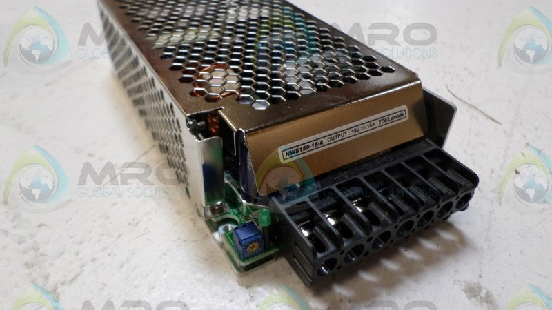TDK LAMBDA HWS150-15/A POWER SUPPLY *NEW IN BOX*