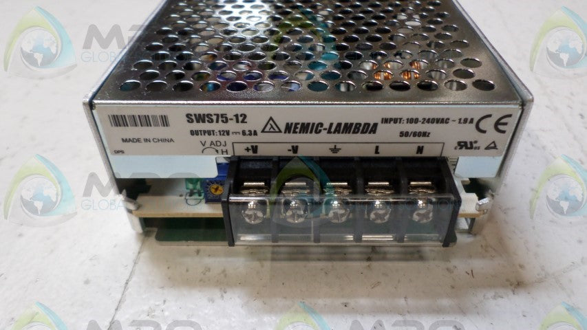 NEMIC-LAMBDA SWS75-12 AC/DC CONVERTER *NEW IN BOX*