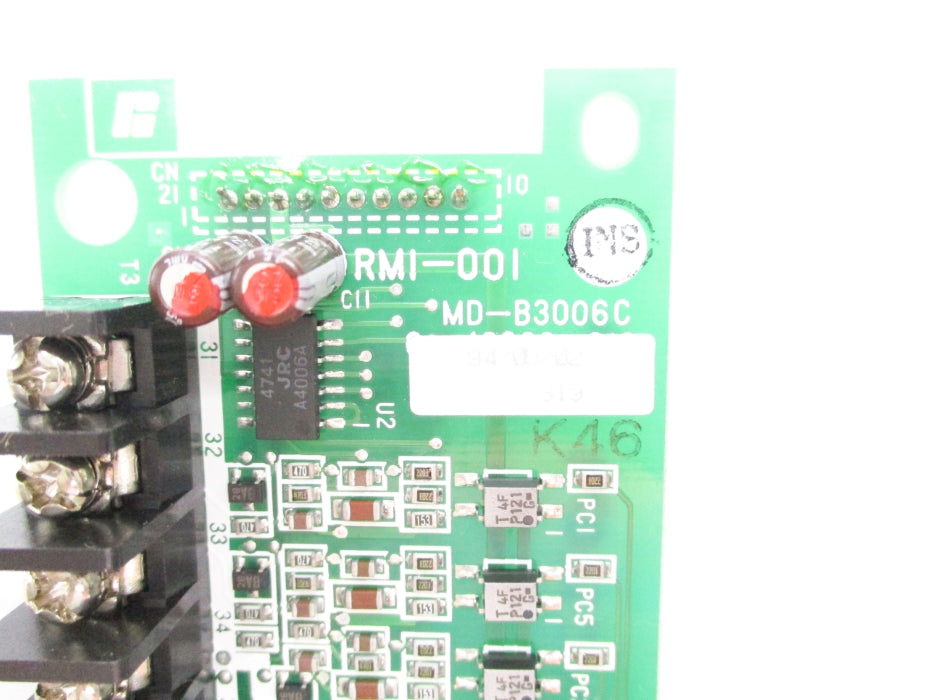 RELIANCE ELECTRIC MD-B3006C RMI-001 230VAC 1A NSNP