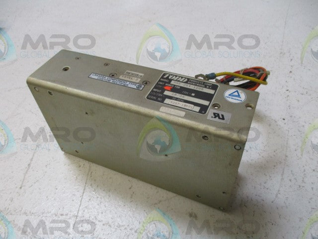 TODD PRODUCTS MAX-254-1205 POWER SUPPLY 115V *USED*