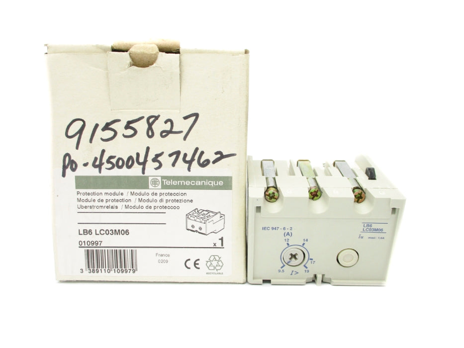 TELEMECANIQUE LB6LC03M06 NSMP