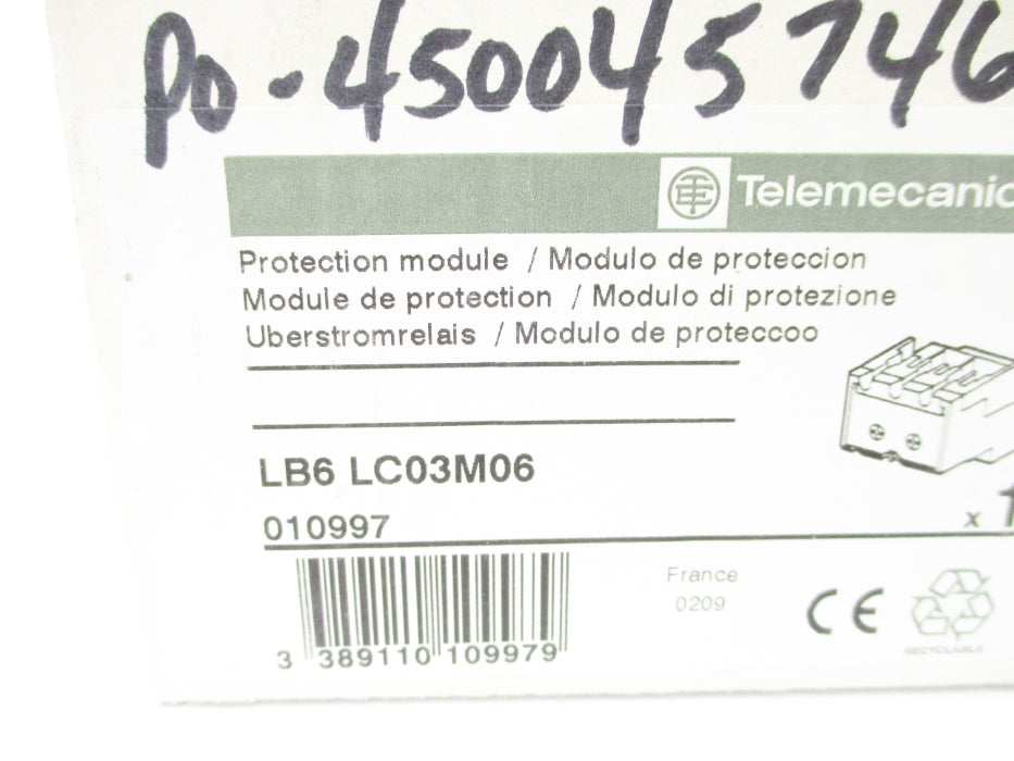 TELEMECANIQUE LB6LC03M06 NSMP