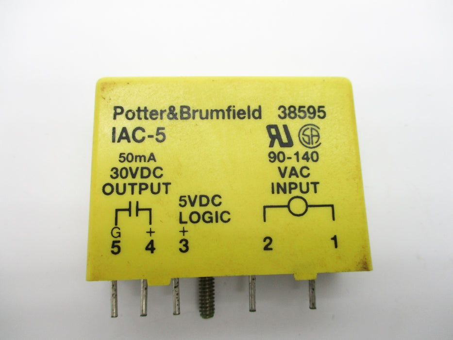 POTTER & BRUMFIELD IAC-5 9-140VAC UNMP