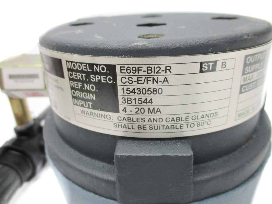 FOXBORO E69F-BI2-R 3-23PSI NSNP