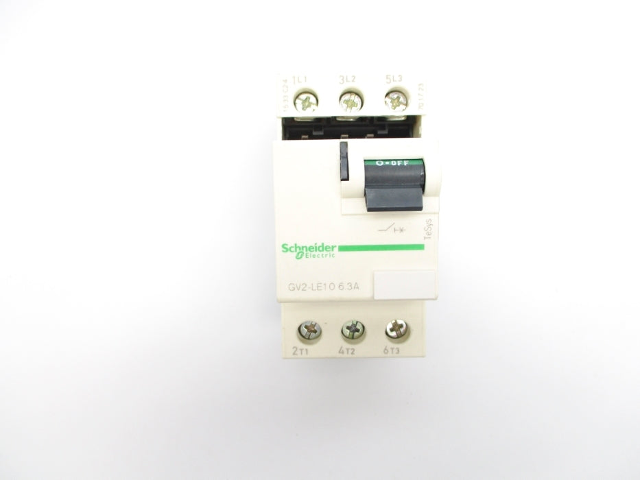 SCHNEIDER ELECTRIC GV2-LE10 6.3A (AS PICTURED) NSNP