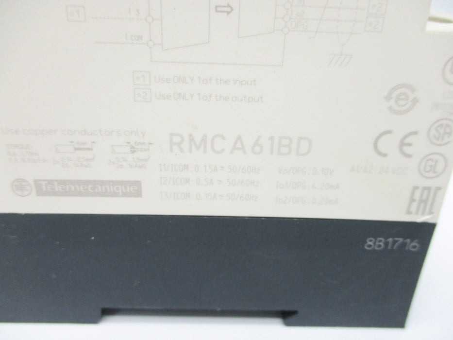 SCHNEIDER ELECTRIC RMCA61BD NSNP