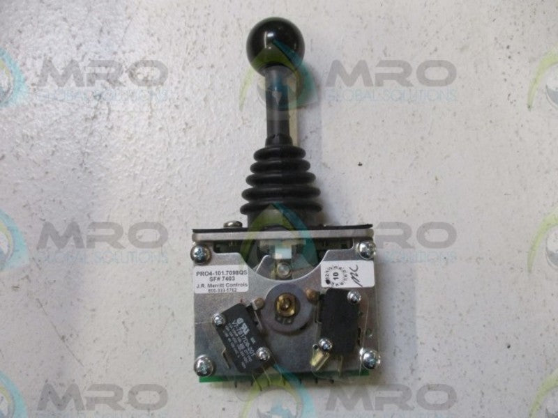 J.R. MERRITT CONTROLS PRO4-101.7098 AXIS JOYSTICK *NEW NO BOX*