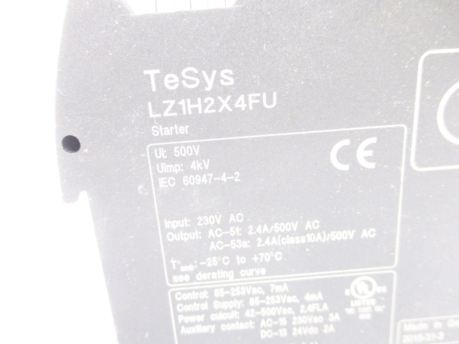 SCHNEIDER ELECTRIC LZ1H2X4FU 230VAC 2.4A NSNP