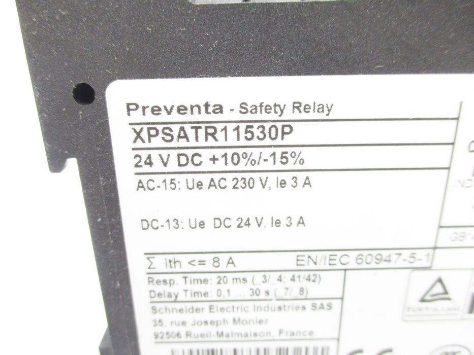 SCHNEIDER ELECTRIC XPSATR11530P 24VDC 3A NSNP