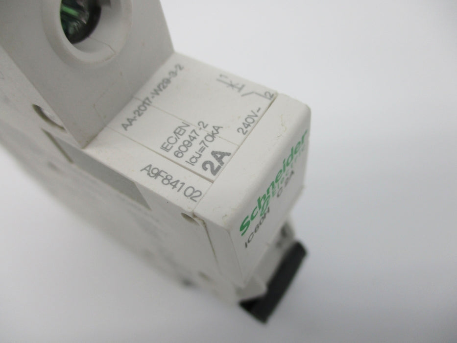 SCHNEIDER ELECTRIC A9F84102 2A 240V NSNP
