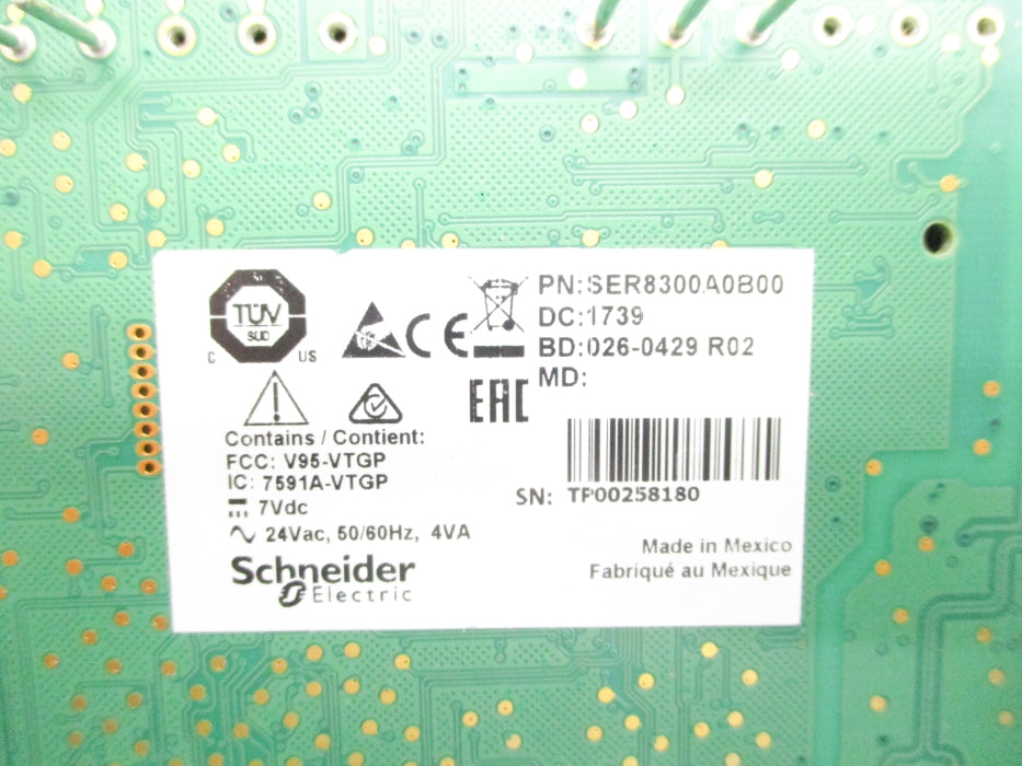 SCHNEIDER ELECTRIC SER8300A0B00 NSNP