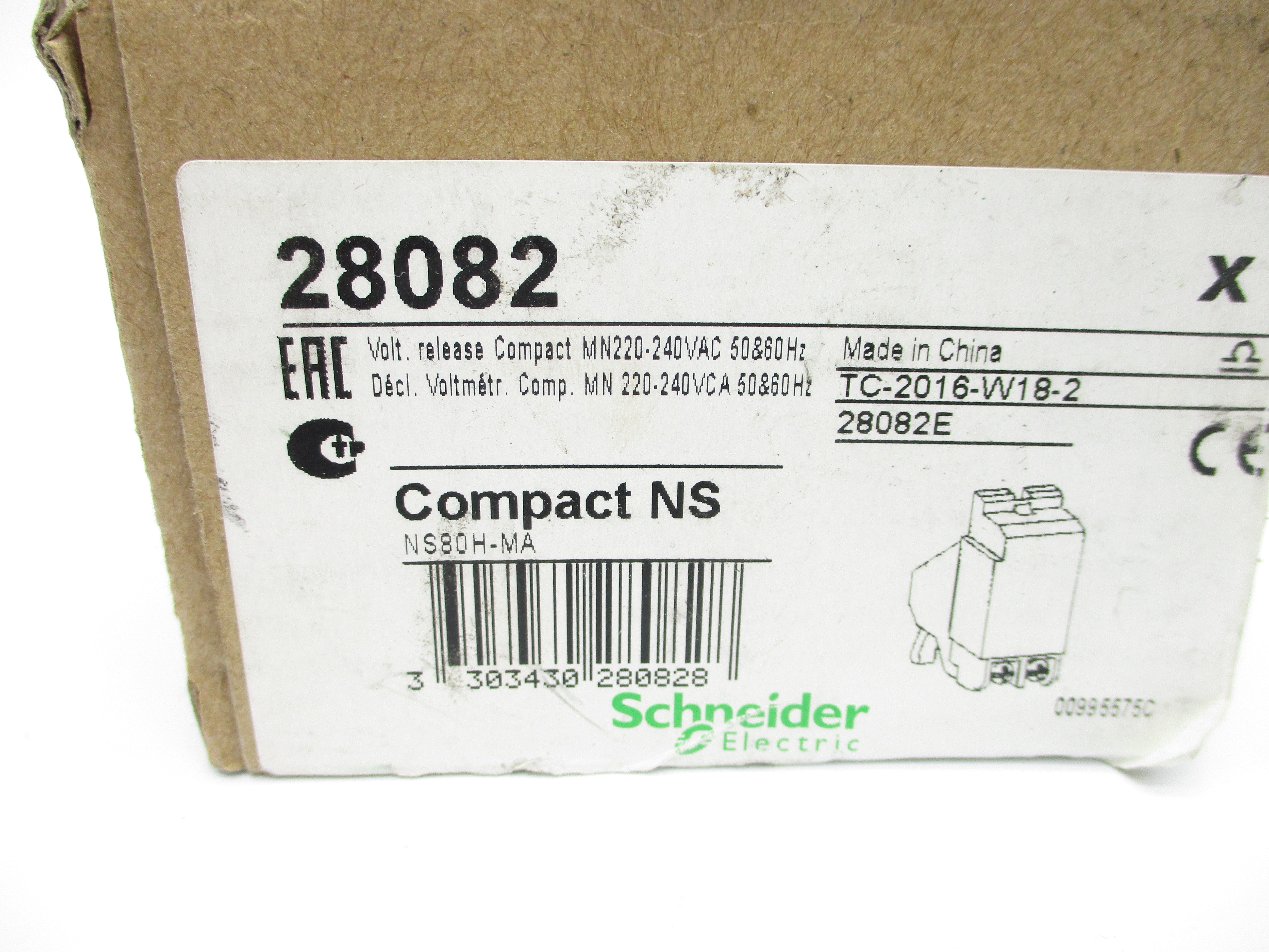 SCHNEIDER ELECTRIC 28082 220/240V NSMP