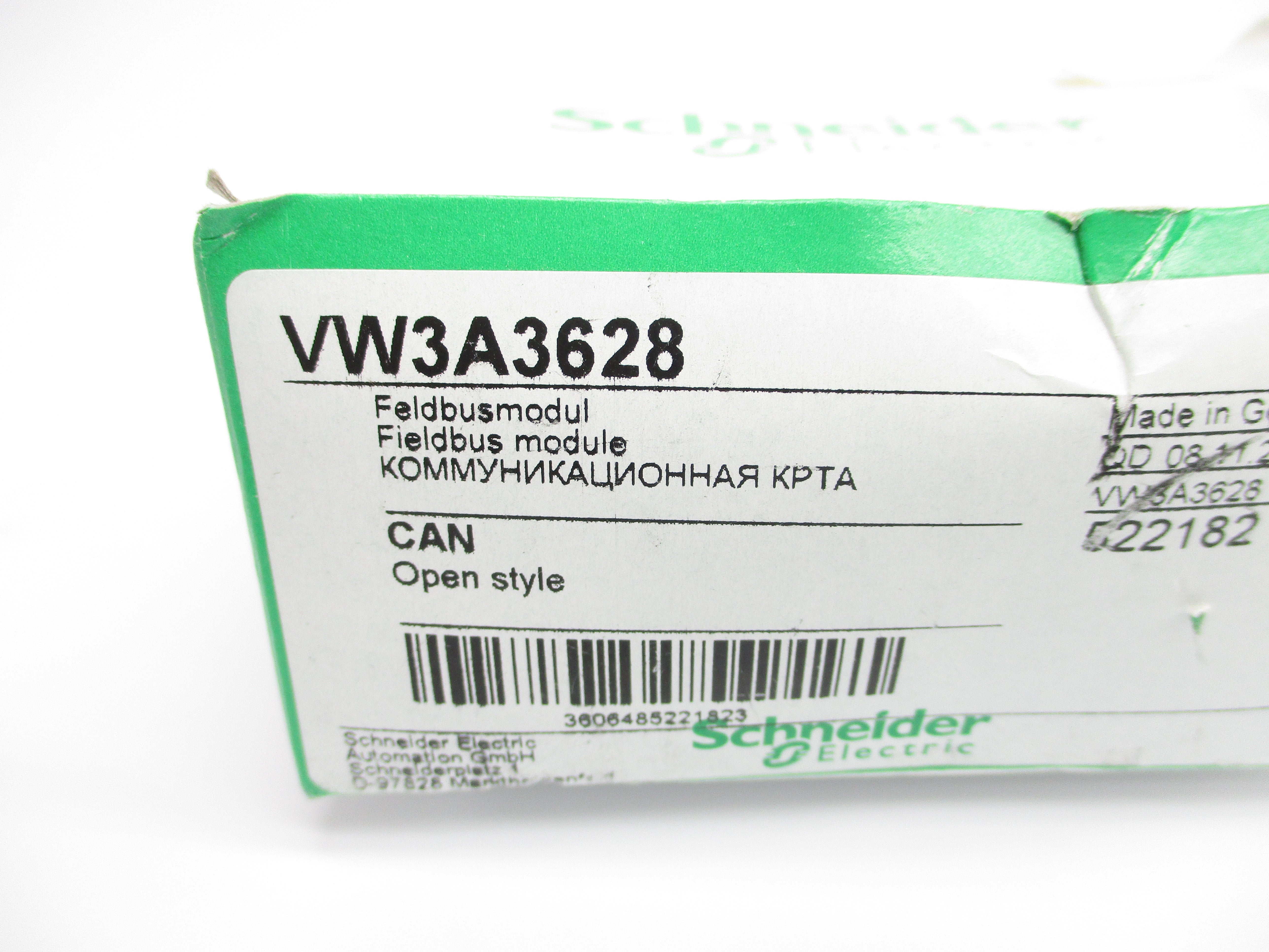 SCHNEIDER ELECTRIC VW3A3628 NSMP