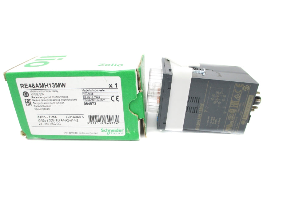 SCHNEIDER ELECTRIC RE48AMH13MW 24-240VAC/DC 0.02S-300H  NSMP