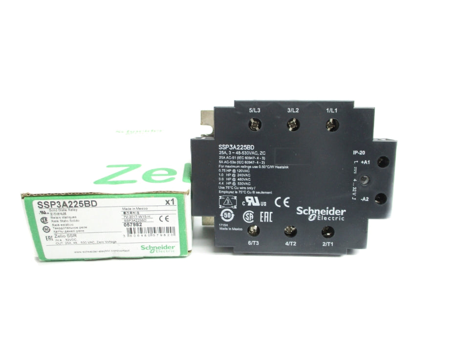 SCHNEIDER ELECTRIC SSP3A225BD 25A 530VAC NSMP