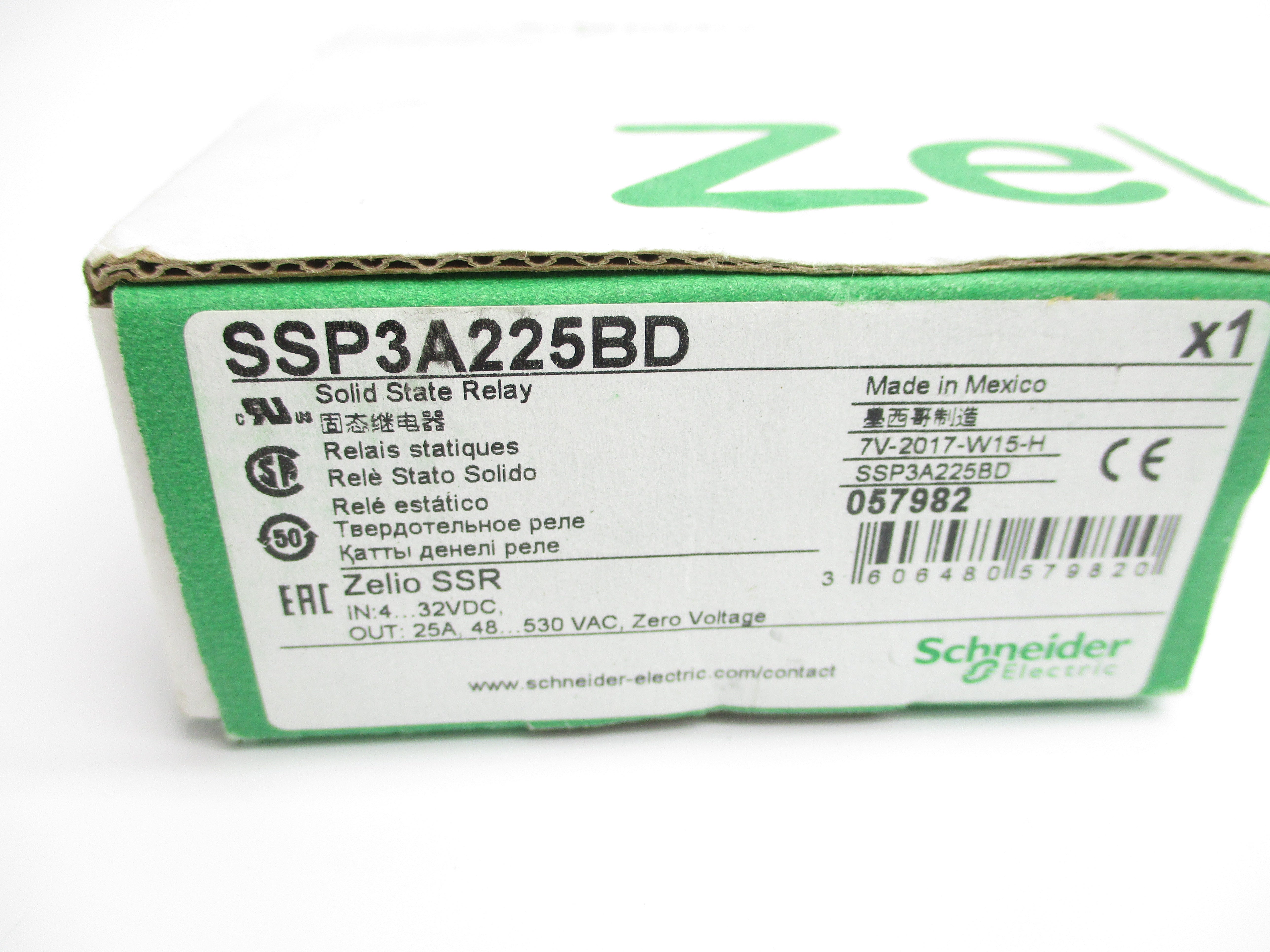 SCHNEIDER ELECTRIC SSP3A225BD 25A 530VAC NSMP