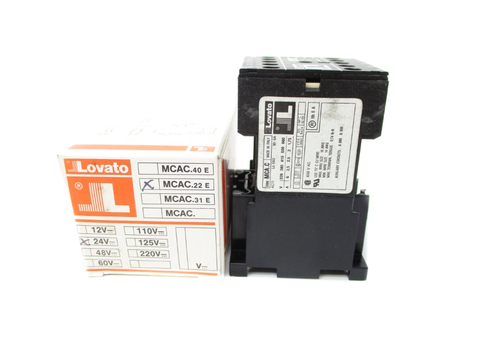 LOVATO MCAC.22E 24V NSMP