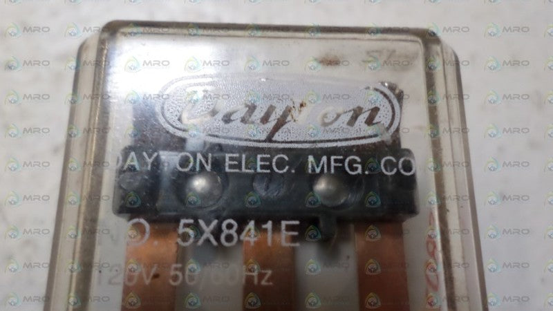 DAYTON 5X841E RELAY 120V *USED*