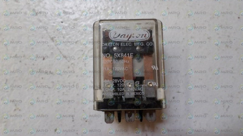 DAYTON 5X841E RELAY 120V *USED*