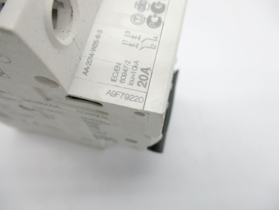 SCHNEIDER ELECTRIC A9F79220 20A 400V NSNP