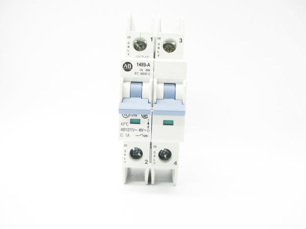 ALLEN BRADLEY 1489-A2C010 SER. A 1A 277VAC NSMP