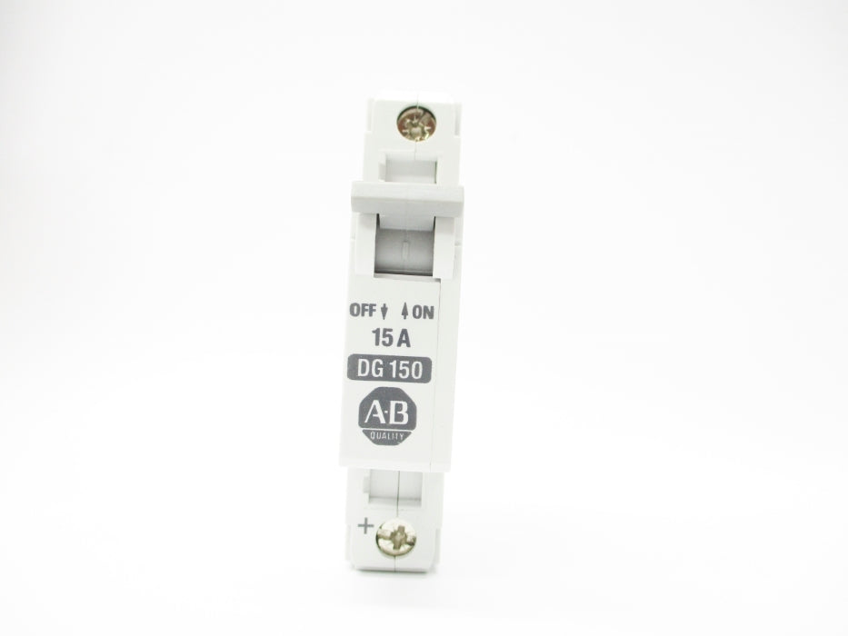 ALLEN BRADLEY 1492-CB1DG150 SER. B 15A 120VDC NSMP