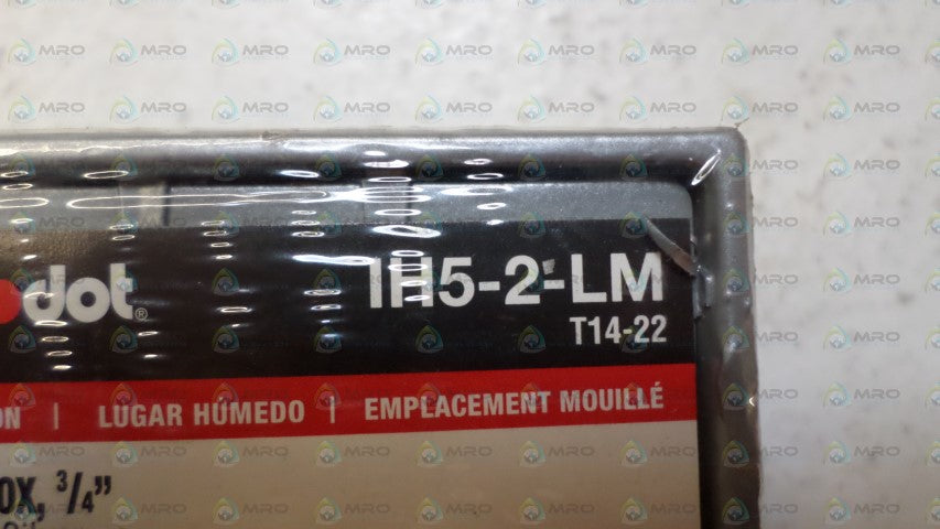 RED DOT IH5-2-LM OUTLET BOX *NEW IN ORIGINAL PACKAGE*