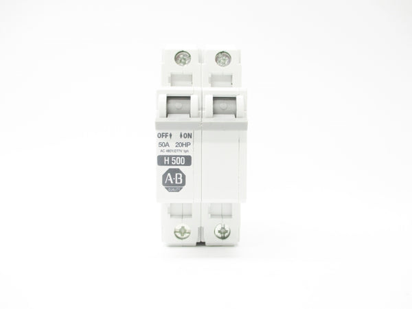 ALLEN BRADLEY 1492-CB2H500 SER. C 50A 277VAC NSMP