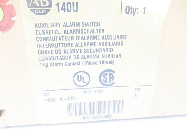 ALLEN BRADLEY 140U-K-ER1 SER. A (BR/WH) NSFS