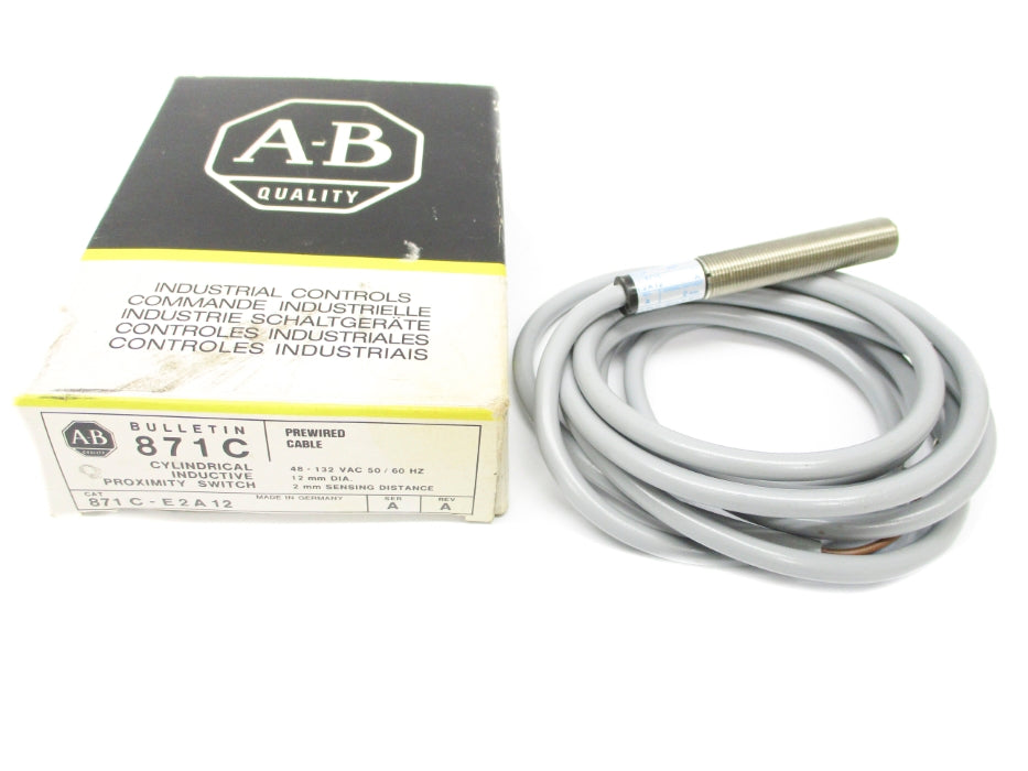 INDUSTRIAL SPARE PART 871C-E2A12 SER. A (BK/YL) NSMP