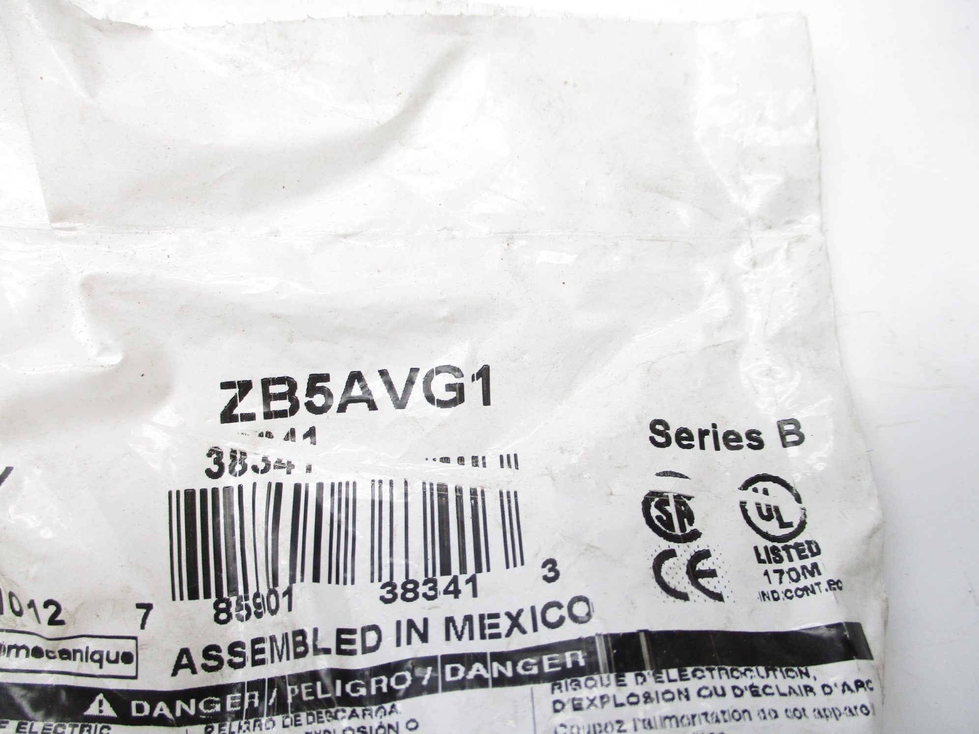SCHNEIDER ELECTRIC ZB5AVG1 SER. B NSMP