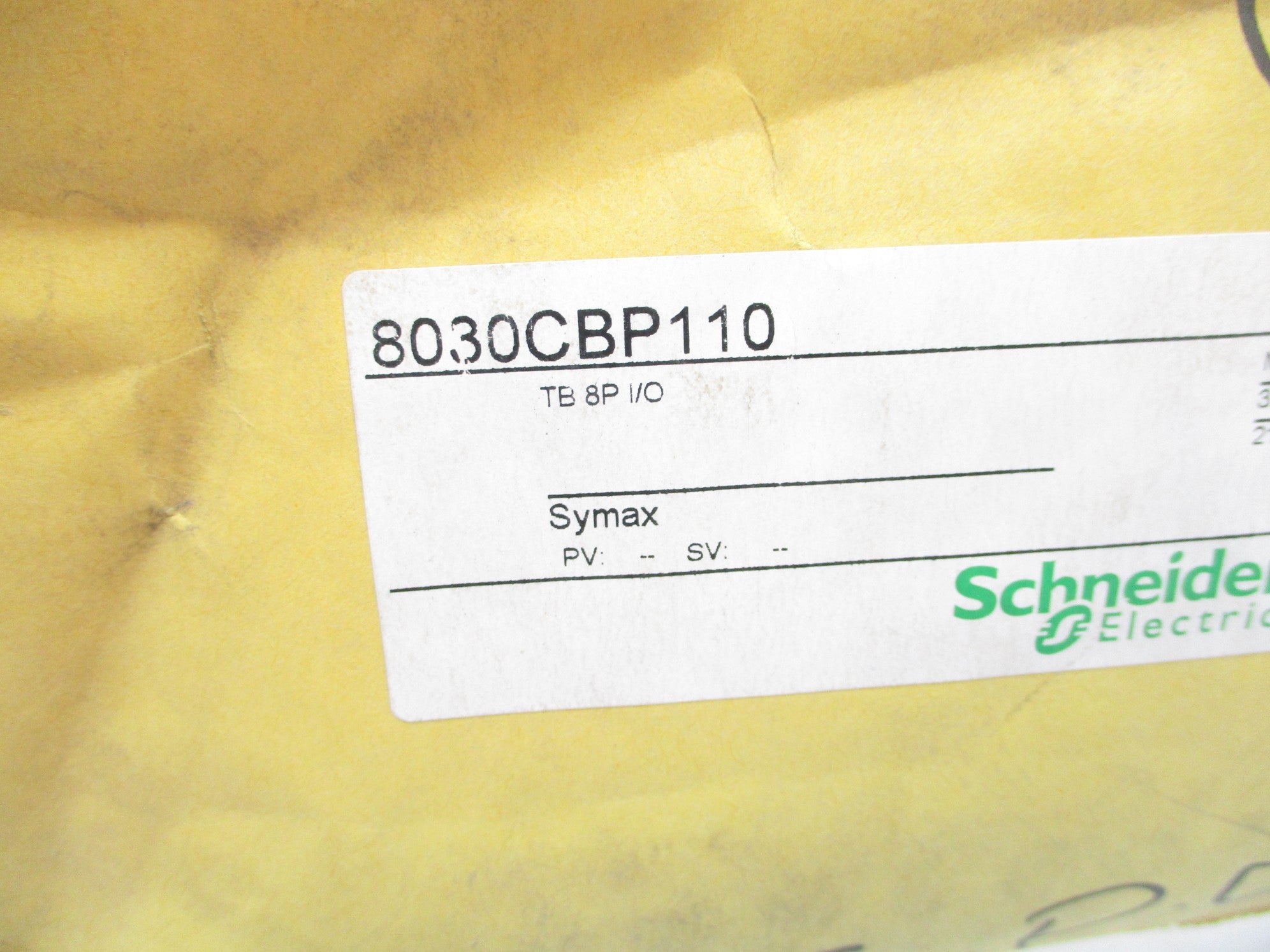 SCHNEIDER ELECTRIC 8030CBP110 NSFS