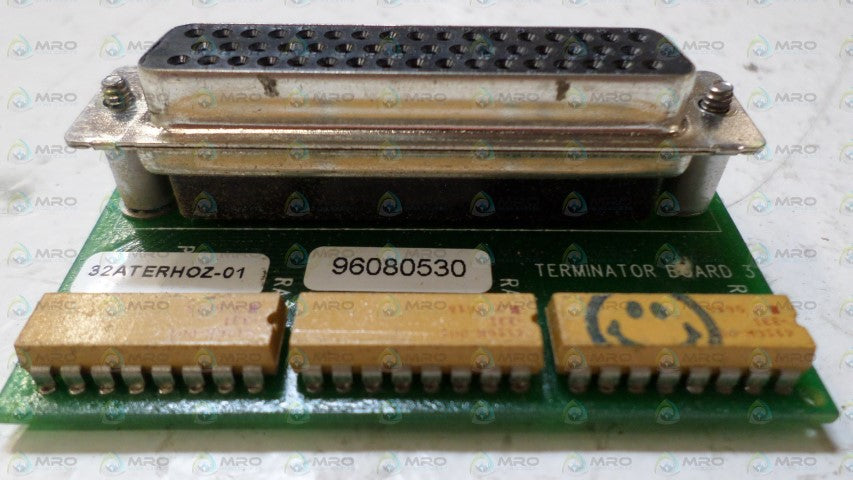 96080530 TERMINATOR BOARD 32ATERHOZ-01 *USED*