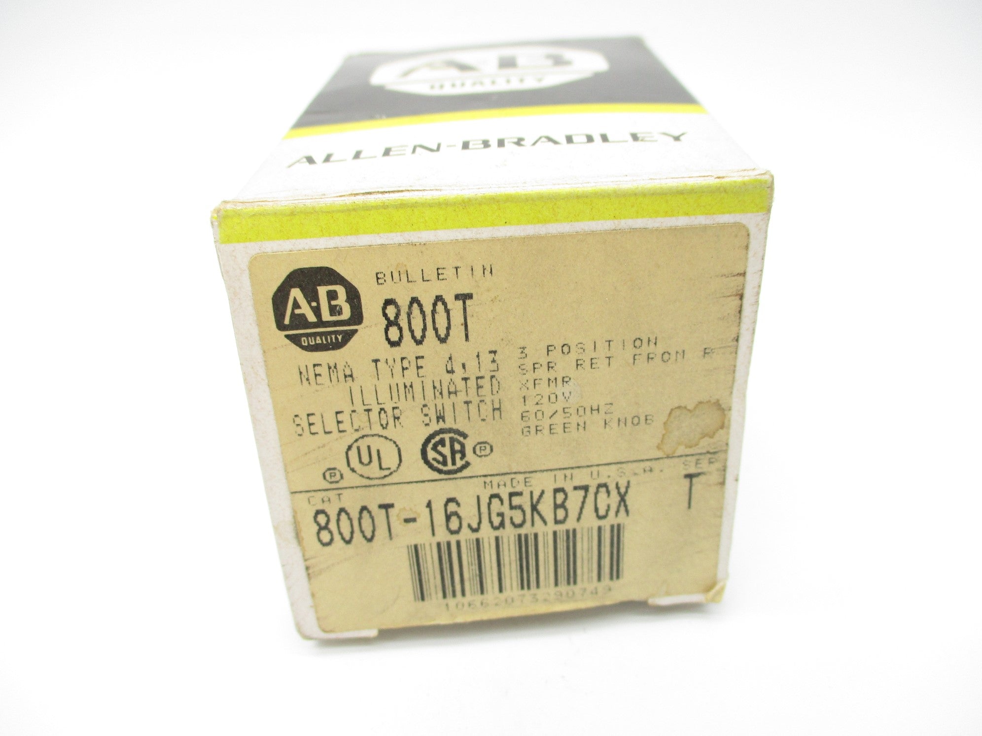 INDUSTRIAL SPARE PART 800T-16JG5KB7CX SER. T (BK/YL) NSMP