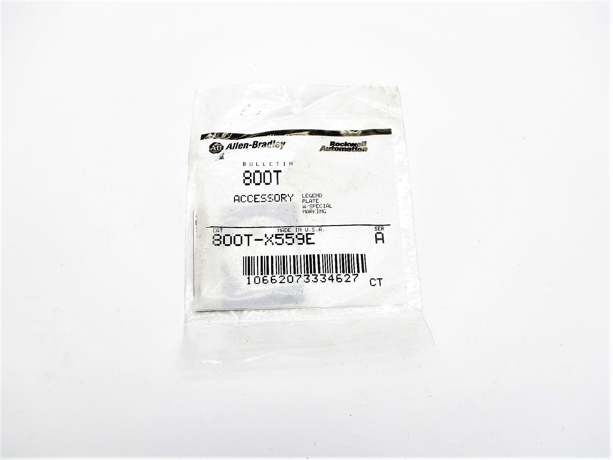 INDUSTRIAL SPARE PART 800T-X559E SER. A NSMP