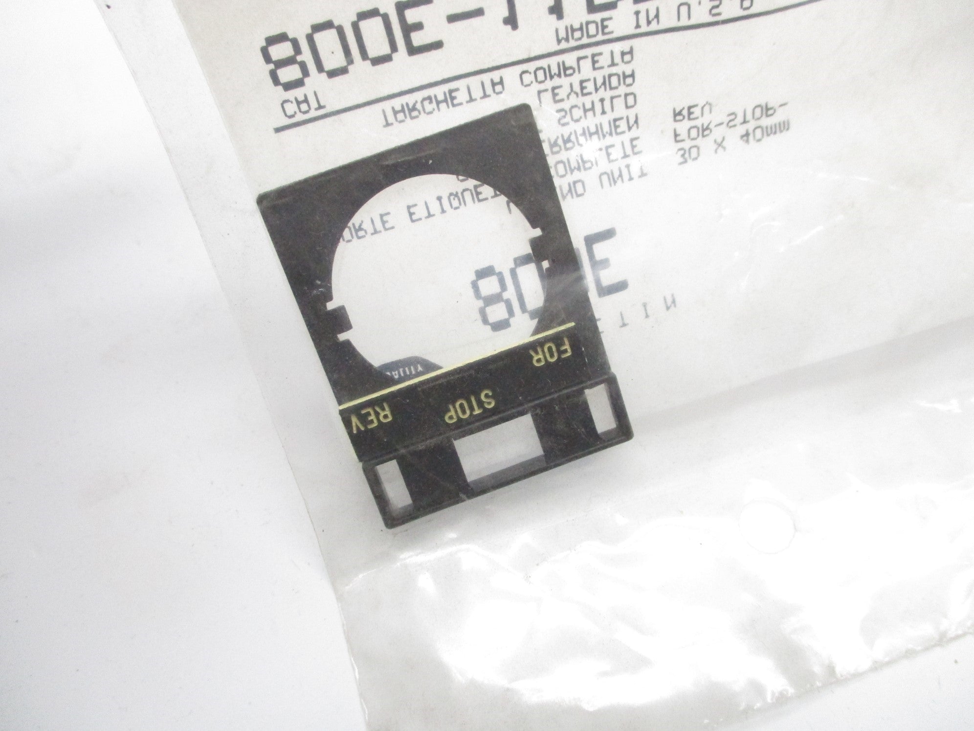 INDUSTRIAL SPARE PART 800E-11BE254K SER. A NSMP