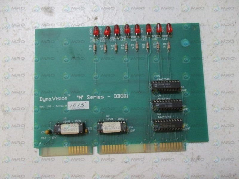 DYNAVISION M SERIES DBG01 DIAGNOSTIC CARD *USED*