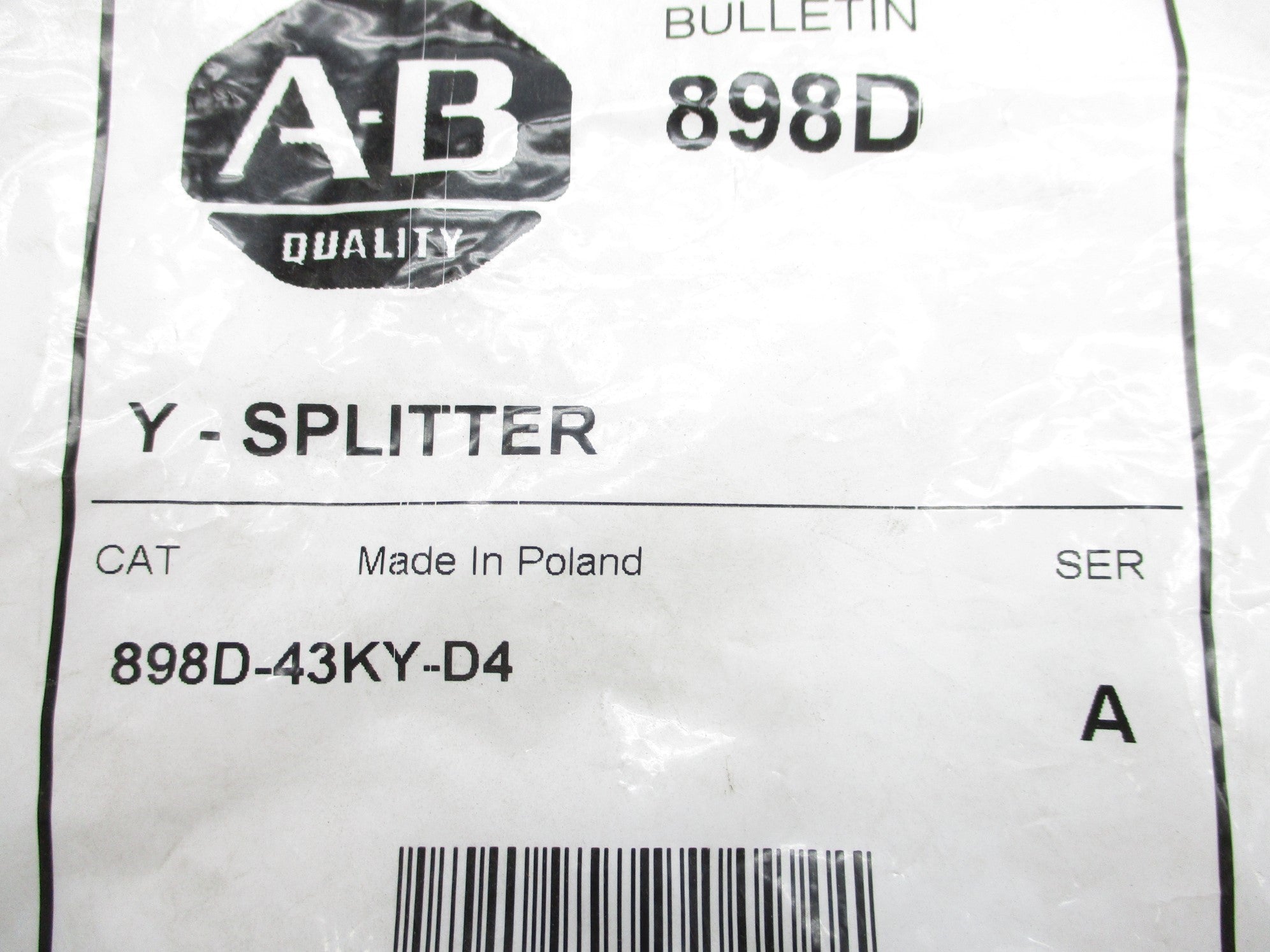 ALLEN BRADLEY 898D-43KY-D4 SER. A NSMP