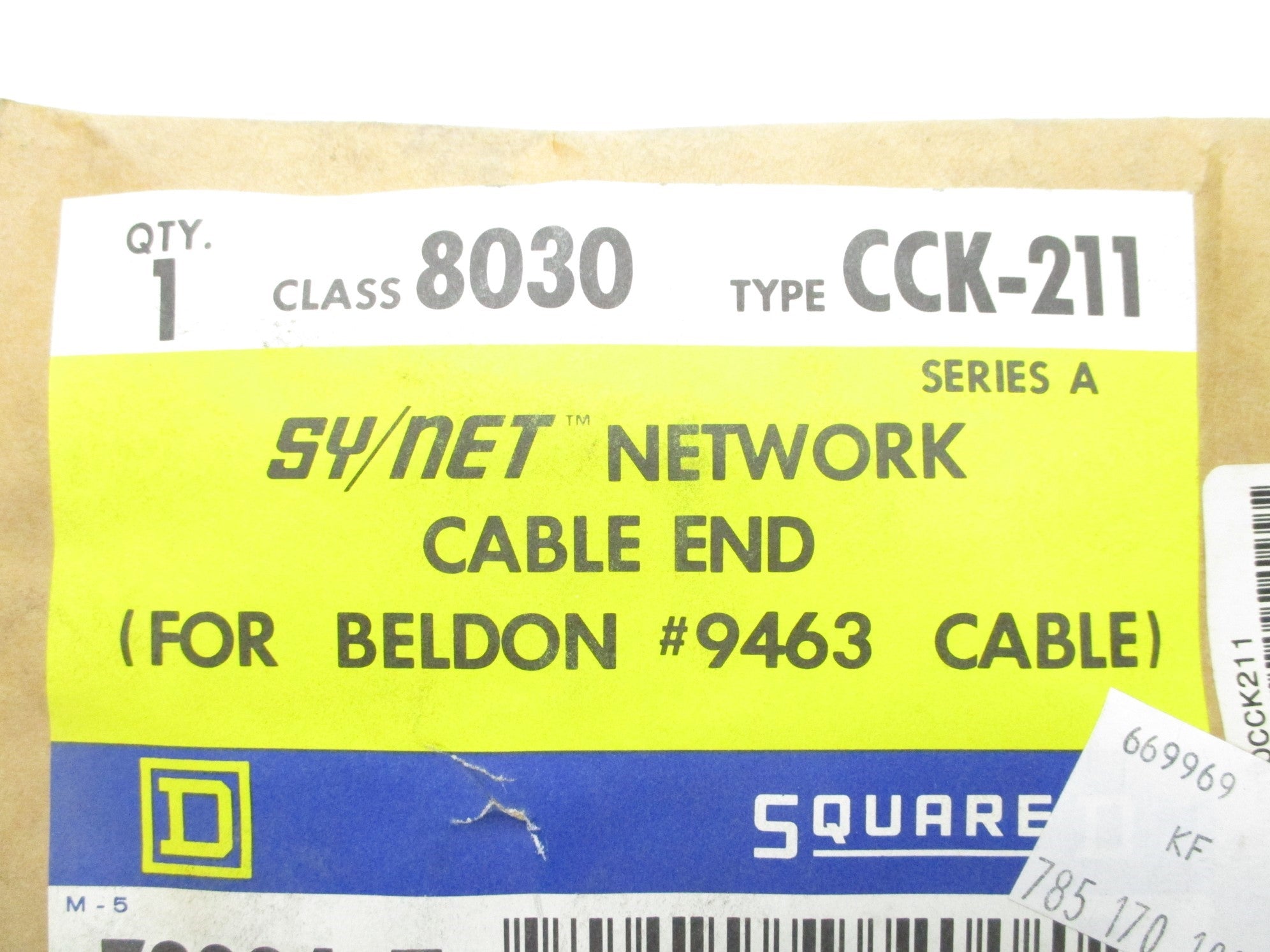 SQUARE D 8030CCK211 SER. A NSMP