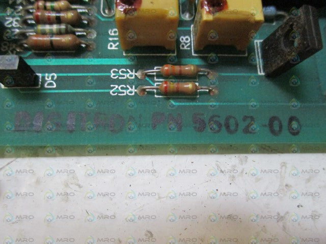 DIGITRON 5602-00 CONTROLLER BOARD *USED*