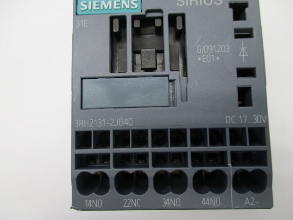 SIEMENS 3RH2131-2JB40 17-30VDC NSNP