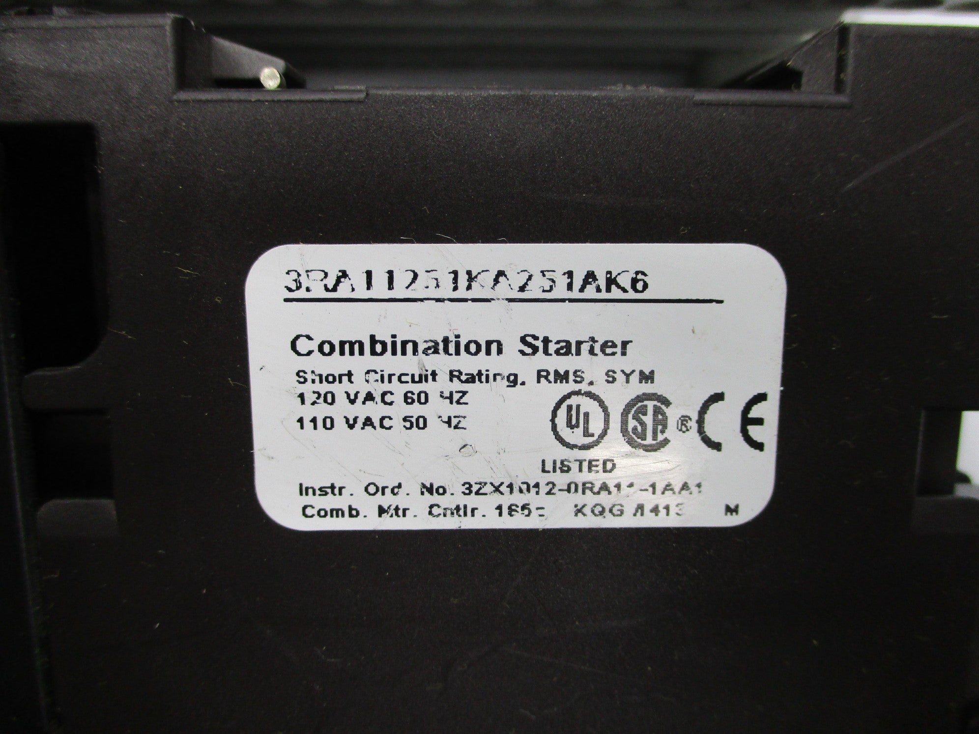 SIEMENS 3RA11251KA251AK6 NSNP