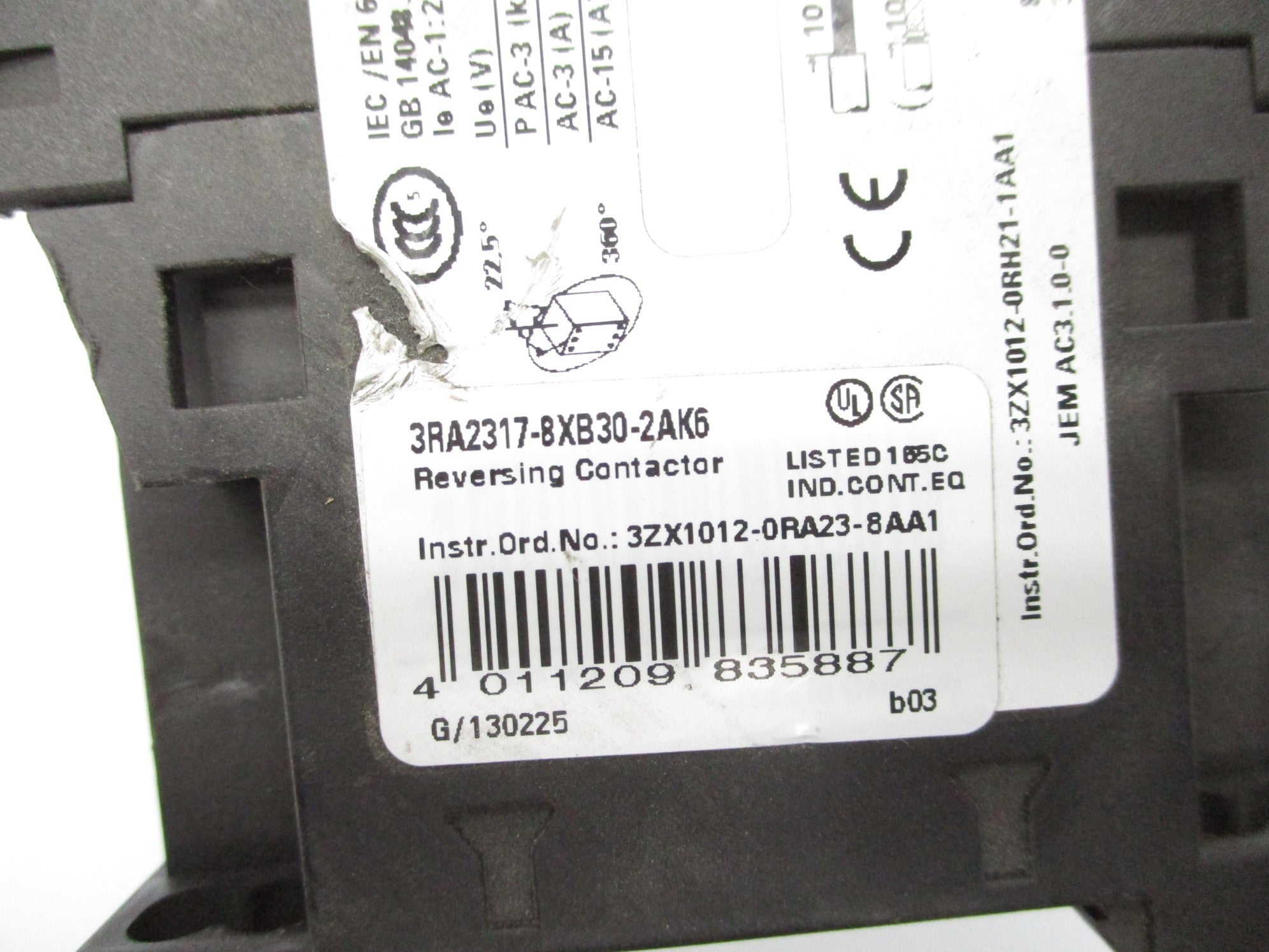 SIEMENS 3RA2317-8XB30-2AK6 24V NSNP