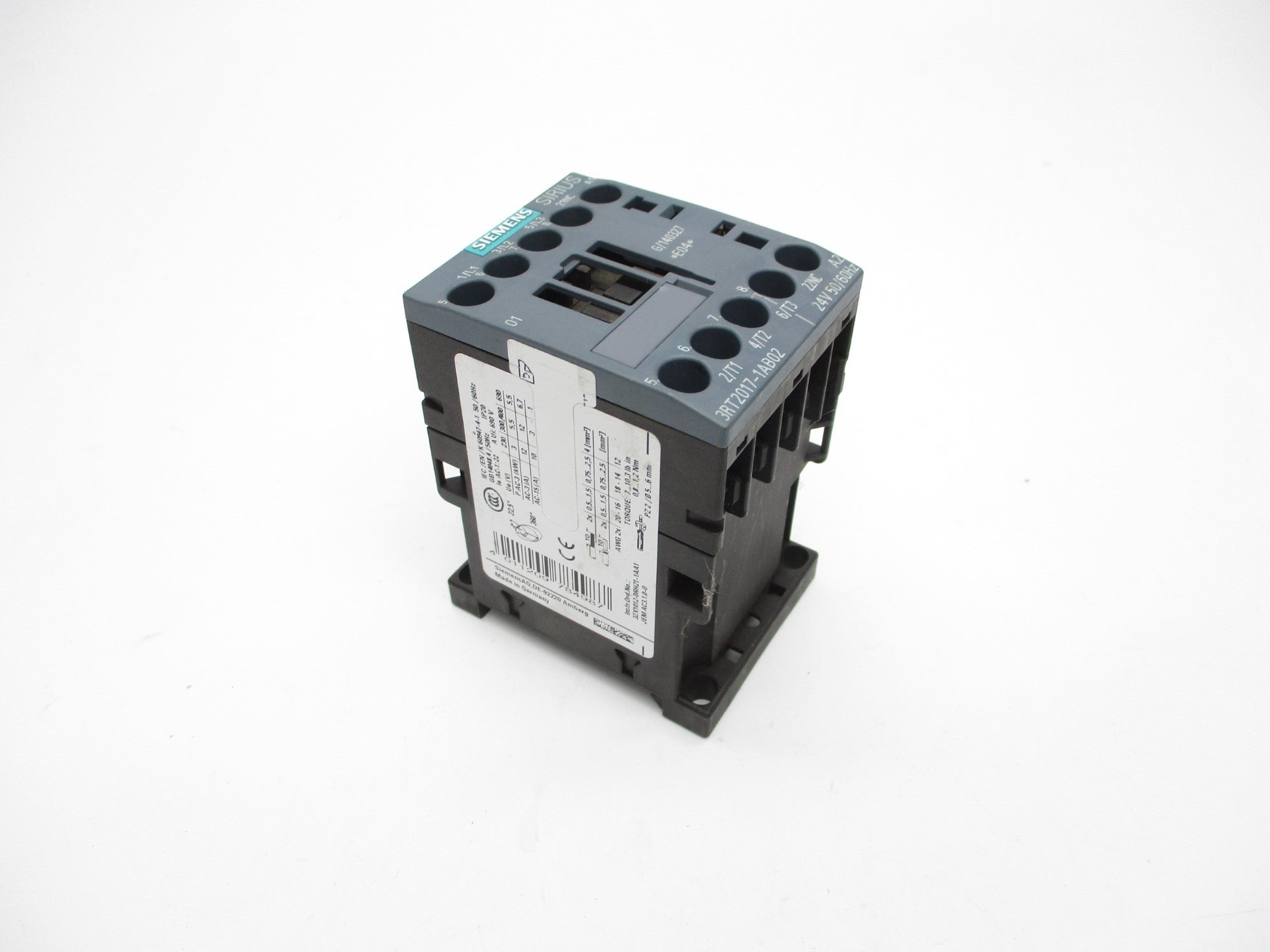 SIEMENS 3RT2017-1AB02 24V NSNP