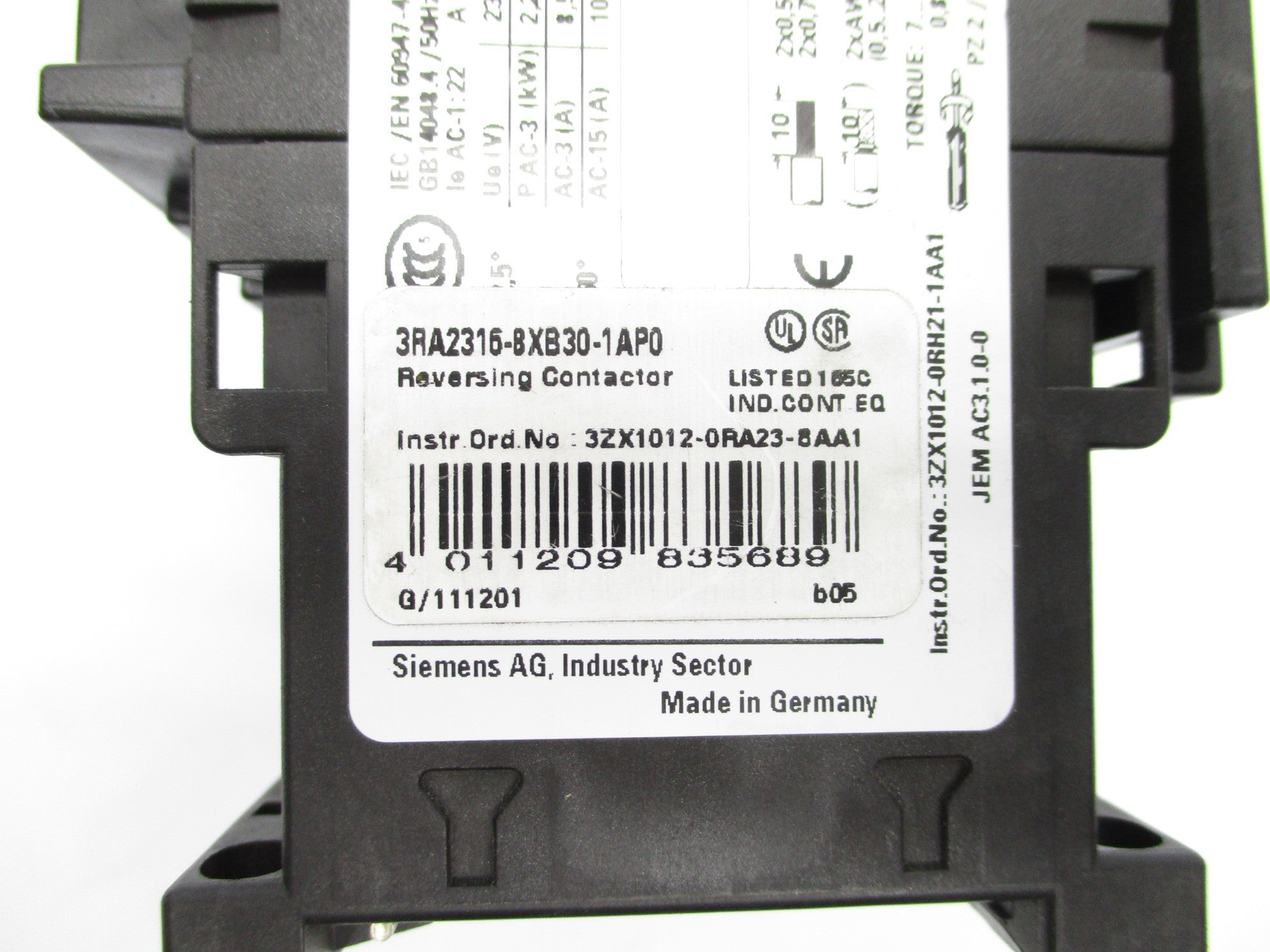 SIEMENS 3RA2316-8XB30-1AP0 230V NSNP