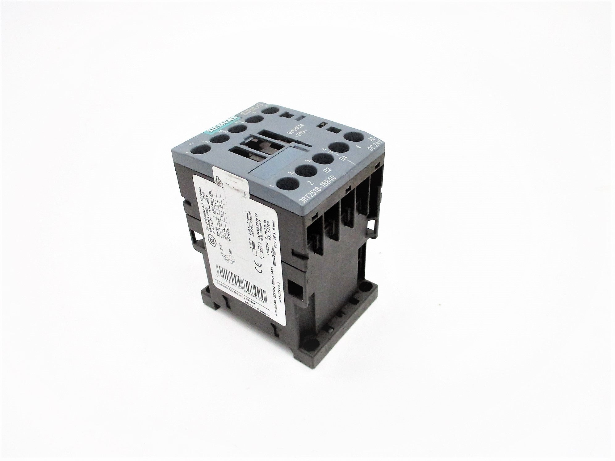 SIEMENS 3RT2518-1BB40 24VDC NSNP