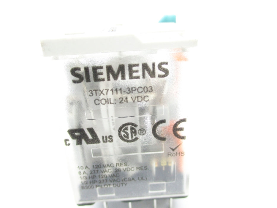 SIEMENS 3TX7111-3PC03 24VDC 10A UNMP