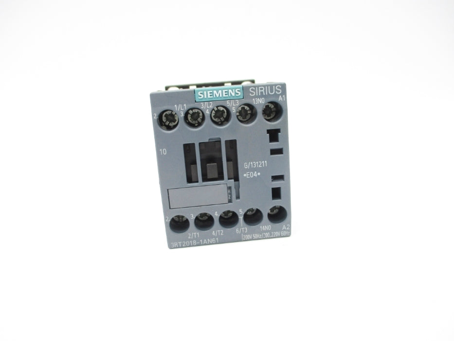 SIEMENS 3RT2018-1AN61 200/220V NSNP