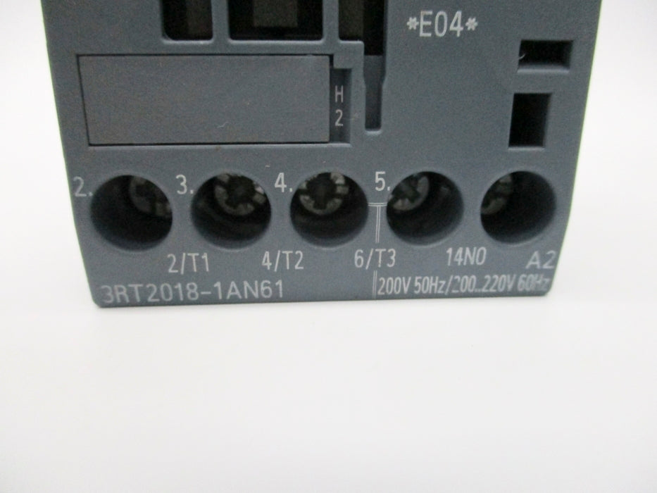 SIEMENS 3RT2018-1AN61 200/220V NSNP